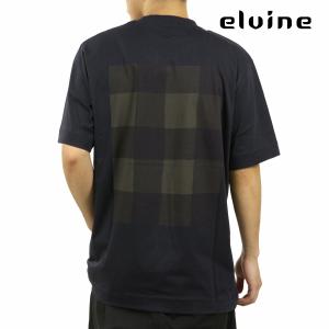 【ボーナスストア 誰でも+5% 6/1 0:00〜6/2 23:59】 エルバイン メンズ 半袖Tシャツ 正規販売店 ELVINE クルーネック バッ 父の日 プレゼント ラッピング｜mixon