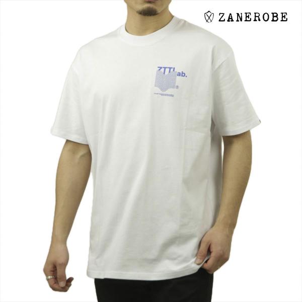 ゼンローブ メンズ 半袖Tシャツ 正規販売店 ZANEROBE クルーネック バックプリント TUN...