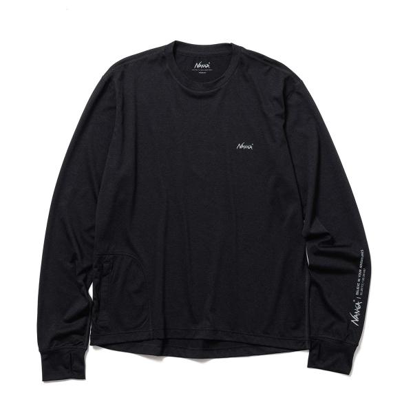 ナンガ メンズ ラッシュガード 正規販売店 NANGA クルーネック 長袖 Tシャツ AirFlex...