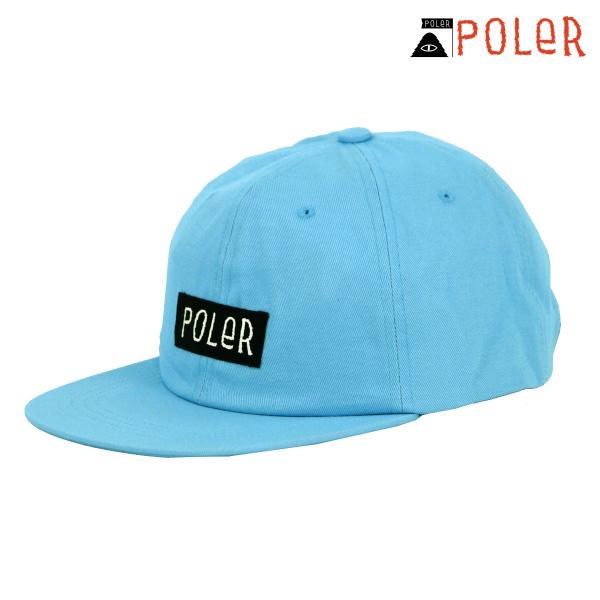 ポーラー メンズ レディース キャップ 正規販売店 POLER ロゴ 帽子 6パネルキャップ FUR...