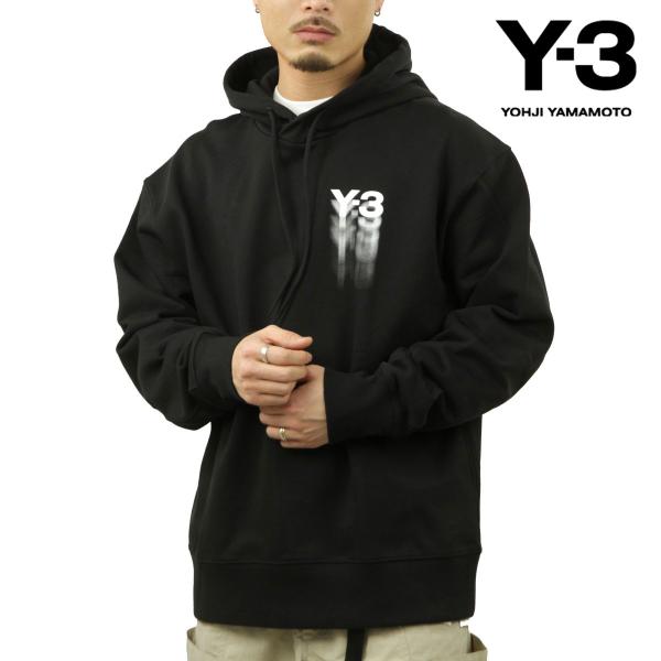 ワイスリー メンズ パーカー 正規品 Y-3 プルオーバー ロゴ フーディー GFX HOODIE ...