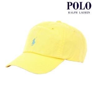 ポロ ラルフローレン メンズ レディース キャップ 正規品 POLO RALPH LAUREN 帽子 ロゴ ポニー CLASSIC SPORTS CAP LIGHT YELLOW 710667709｜mixon