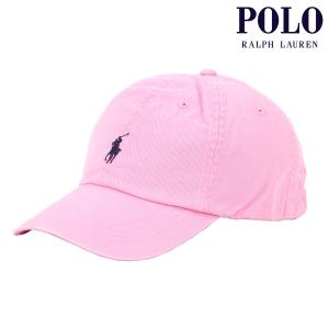 ポロ ラルフローレン メンズ レディース キャップ 正規品 POLO RALPH LAUREN 帽子 ロゴ ポニー CLASSIC SPORTS CAP PINK 710548524｜mixon