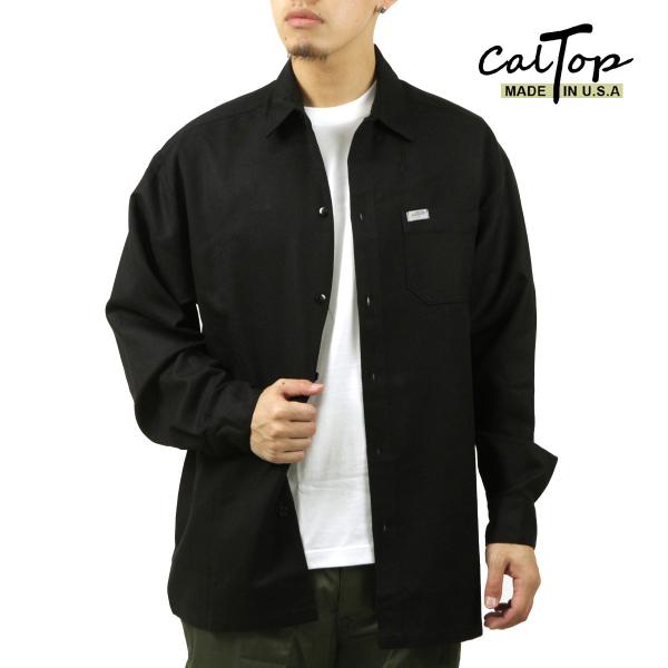 キャルトップ メンズ 長袖シャツ 正規品 CALTOP カジュアルシャツ CALTOP SOLID ...