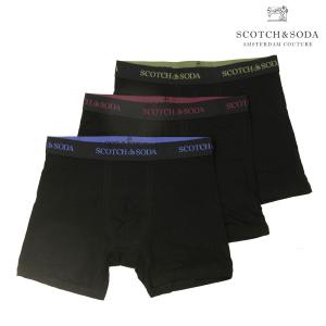 【ボーナスストア 誰でも+5% 11/15 0:00〜11/17 23:59】 スコッチアンドソーダ メンズ ボクサーパンツ 正規販売店 SCOTCH＆SODA 3枚組 アンダーウェア 3 PA