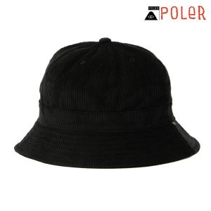 ポーラー メンズ レディース ハット 正規販売店 POLER 帽子 ベルハット コーデュロイ CORDUROY BELL HAT D 243 バレンタイン プレゼント ラッピング