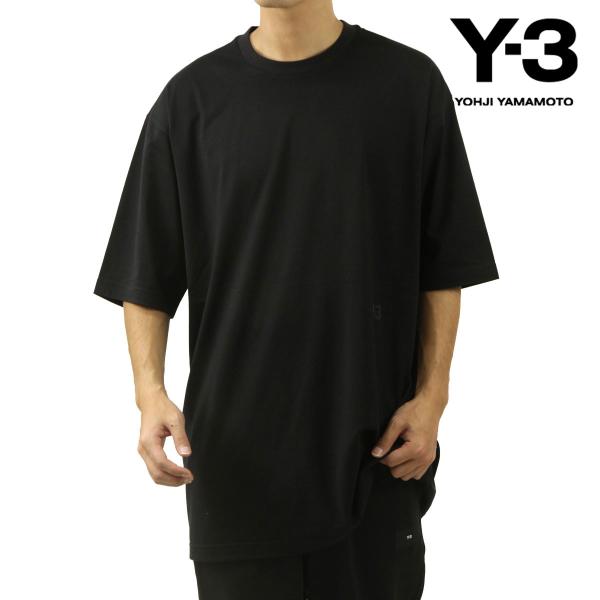 ワイスリー メンズ 半袖Tシャツ 正規品 Y-3 クルーネック コットン U BOXY SS TEE...