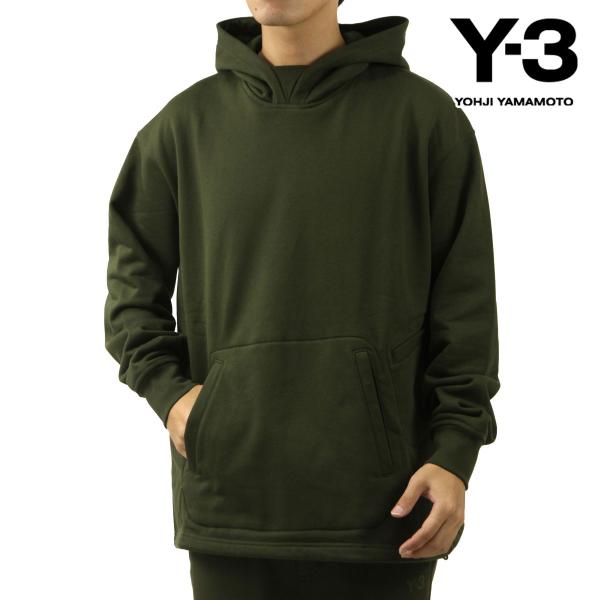 ワイスリー メンズ プルオーバーパーカー 正規品 Y-3 フーディー スウェット LOOSE HOO...