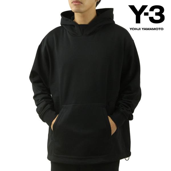 ワイスリー メンズ プルオーバーパーカー 正規品 Y-3 フーディー スウェット LOOSE HOO...