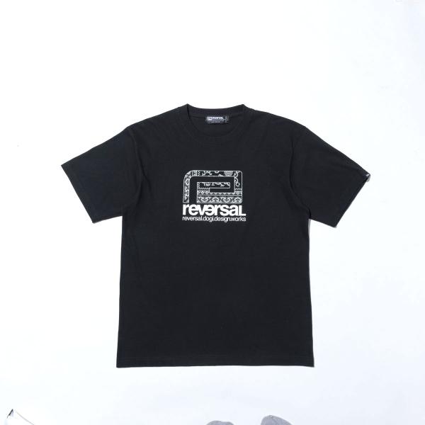 リバーサル メンズ 半袖Tシャツ 正規販売店 REVERSAL コットン クルーネック ロゴ バック...