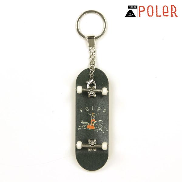 ポーラー メンズ レディース キーホルダー 正規販売店 POLER スケートボード キーチェーン ア...
