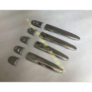 ドアハンドルカバー【トヨタ ルーミー タンク ROOMY TANK 】専用 メッキ トリム モール ...