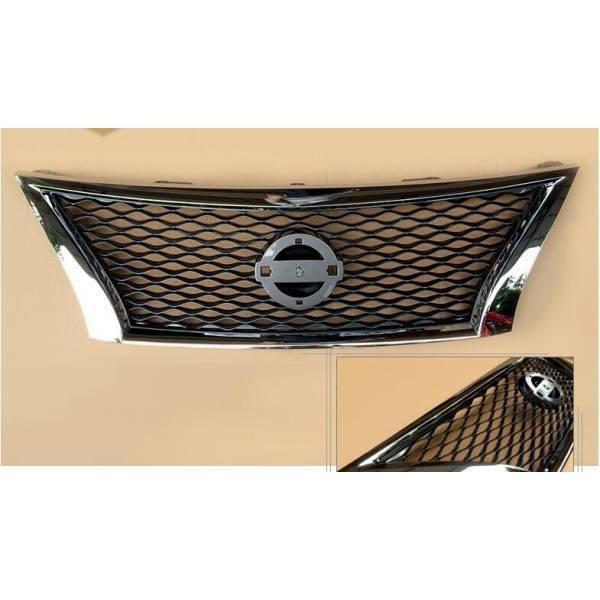 日産 シルフィ TB17 フロントバンパーグリルカバー フロントグリル フロントグリルガーニッシュ