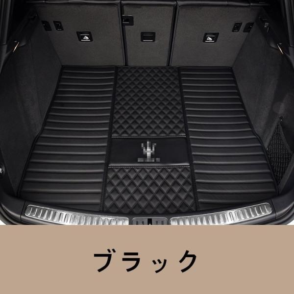 マセラティレヴァンテ ギブリ クアトロポルテ用車のトランクマット防水カーゴマットラゲッジマットトラン...
