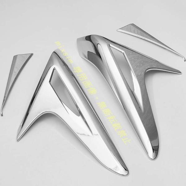 テールライトガーニッシュ【レクサス NX 200t 300h 】専用 ABS 鏡面仕上げ　クロームメ...