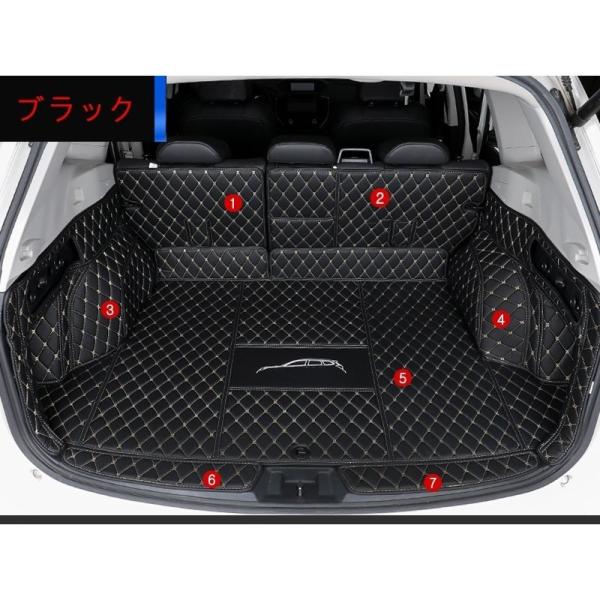 スバル フォレスター5代目SK系用車のトランクマット防水カーゴマットラゲッジマットレザートランクトレ...