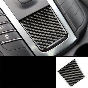 ポルシェ マカン Macan 炭素繊維　コンソールボックス　コントロール パネル デカール ステッカ...