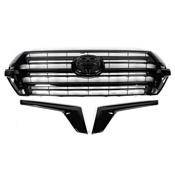 ランドクルーザー 200 URJ202W フロントバンパーグリルカバー フロントグリル フロントグリ...