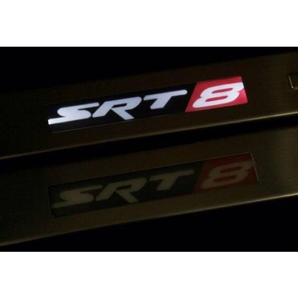 クライスラー 300C 300 SRT-8 ドアステップ イルミ / スカッフ プレート キッキング...