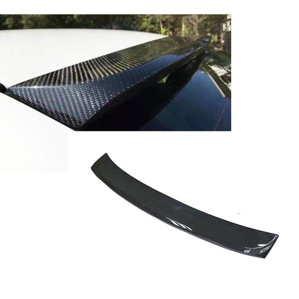 日産 スカイライン V37 Q50 リアル カーボン　ルーフスポイラー