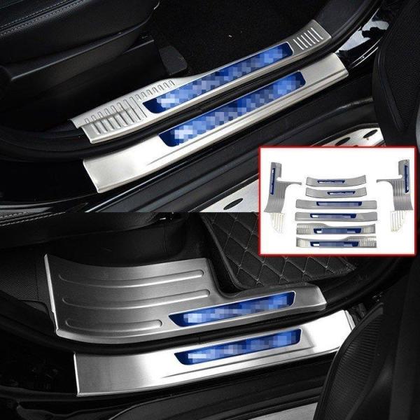 アウトランダー OUTLANDER PHEV スカッフプレート ステップインナーガーニッシュ 8P ...