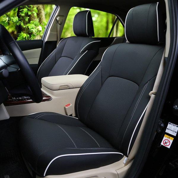 高品質 レザーシートカバー【トヨタ クラウン210系 CROWN 】専用　一台分セット　三色