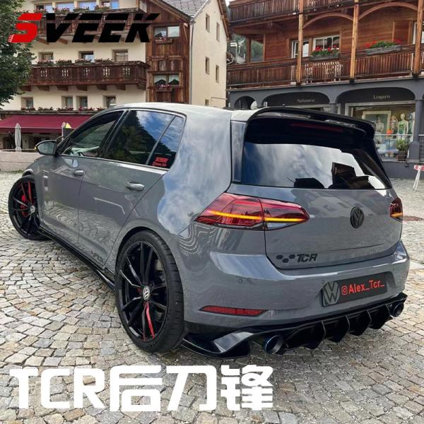 フォルクスワーゲン ゴルフ7.5 GTI TCR ブレードリアリップ MAX仕様