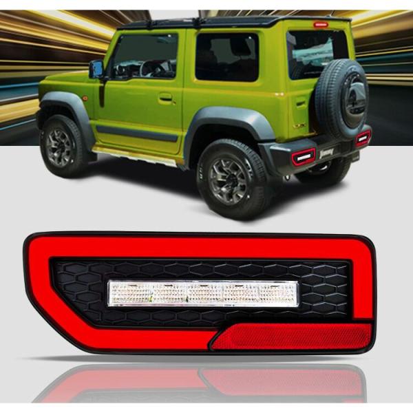 新型ジムニーJB64Wジムニーシエラ JB74W シーケンシャル流れるウインカーファイバーLEDテー...