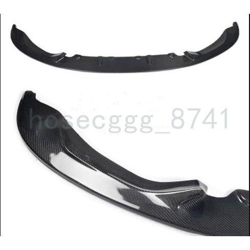 BMW M3 M4 F80 F82 F83 2014- カーボン フロントリップスポイラー 3Dタイ...