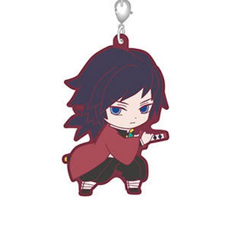 鬼滅の刃 滅！ カプセルラバーマスコット 3 冨岡義勇 単品 とみおか ぎゆう 柱 水柱 アニメ キ...