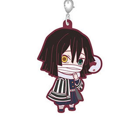 鬼滅の刃 滅！ カプセルラバーマスコット 3 伊黒小芭内 単品 いぐろ おばない 柱 蛇柱 アニメ ...