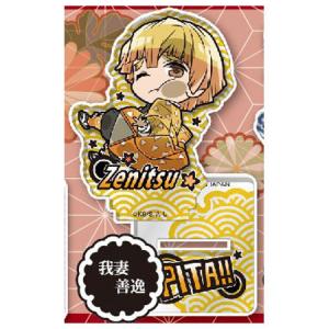 送料無料】鬼滅の刃 一番くじ 〜弐〜 我妻善逸 F賞(台紙付ミニポスター