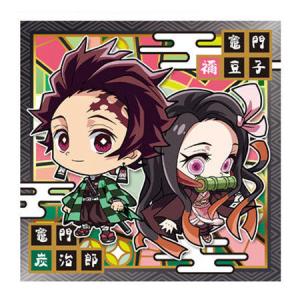 BANDAI 鬼滅の刃 ディフォルメ シールウエハース 1-21 赤ver