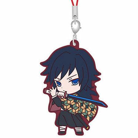 鬼滅の刃 滅！ カプセルラバーマスコット 7 冨岡 義勇 単品 とみおか ぎゆう 柱 水柱 ガチャ ...