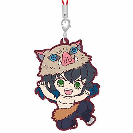 鬼滅の刃 滅！ カプセルラバーマスコット9 嘴平 伊之助 単品 はしびら いのすけ ガチャ きめつ ...