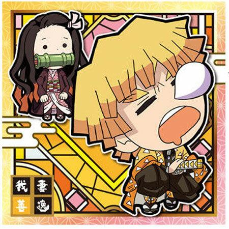 にふぉるめーしょん 鬼滅の刃 ディフォルメシールウエハース 其ノ六 6-27 栗花落 カナヲ 単品 ...