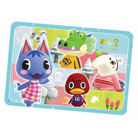 あつまれ どうぶつの森 カードグミ 第3弾 3-18 2月 バースデーカレンダーカード 単品 あつも...