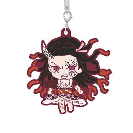 鬼滅の刃 滅！ カプセルラバーマスコット 13 竈門 禰豆子 かまど ねずこ 単品 ガチャ きめつ ...