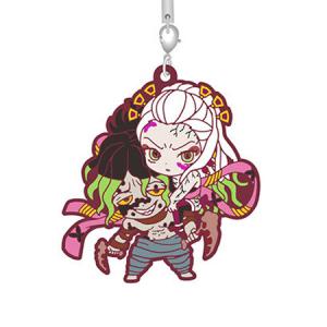 伊黒小芭内】 鬼滅の刃 ぺたん娘トレーディングラバーストラップ