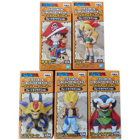 ドラゴンボール ワールドコレクタブルフィギュア トレジャーラリーII グレートサイヤマンver. 全...