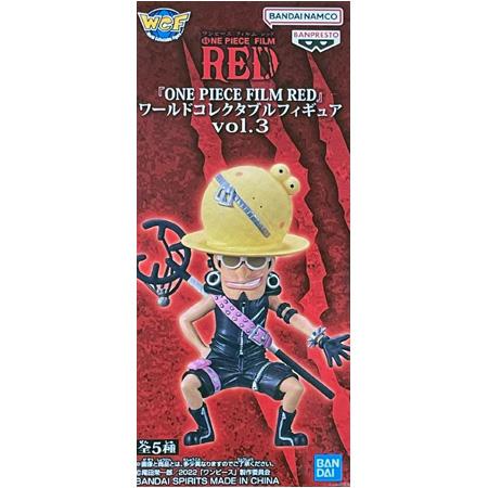 ONE PIECE FILM RED ワールドコレクタブルフィギュア vol.3 ウソップ ワンピー...