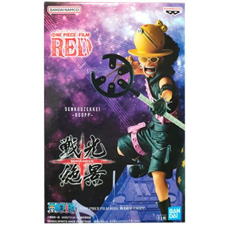 ONE PIECE FILM RED 戦光絶景 USOPP 単品 ウソップ フィギュア アニメ プラ...
