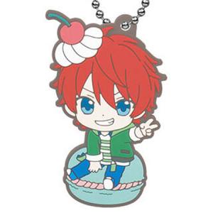 ゆあんくん】 カラフルピーチ カプセルラバーマスコット