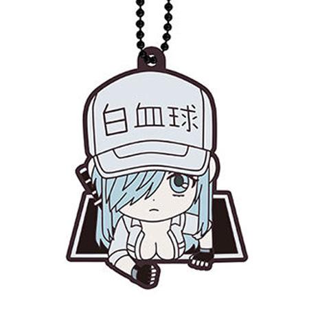 はたらく細胞BLACK　はたらく…！カプセルラバーマスコット 白血球 好中球 む フィギュア キャラ...