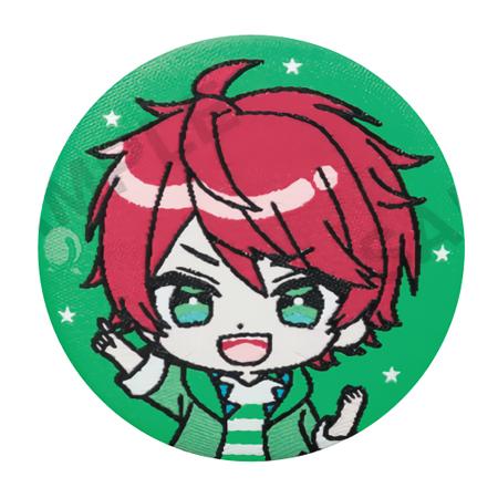 カラフルピーチ 刺繍缶バッジ じゃぱぱ 単品 からぴち ガチャ キャラ グッズ バッジ ストラップ ...