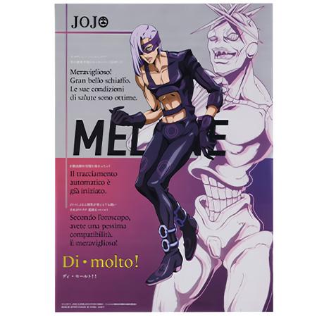 一番くじ ジョジョの奇妙な冒険 GOLDEN WIND HITMAN TEAM L賞 クリアポスター...