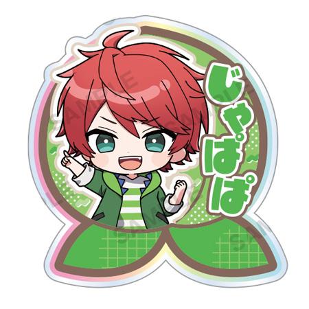 カラフルピーチ アクリルクリップ じゃぱぱ 単品 からぴち ガチャ キャラ グッズ ストラップ カプ...