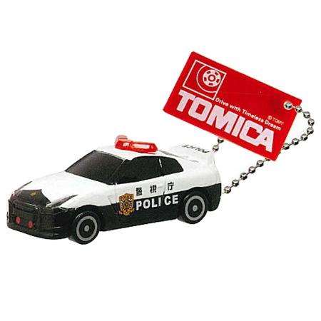 TOMICA トミカキーホルダー5 日産 NISSAN GT-R パトロールカー 単品 タカラトミー...