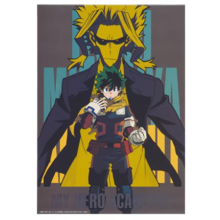 一番くじ 僕のヒーローアカデミア 紡ぐ力 F賞 クリアポスター 緑谷 出久 ALL MIGHT 単品...