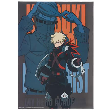 一番くじ 僕のヒーローアカデミア 紡ぐ力 F賞 クリアポスター 爆豪 勝己 ベストジーニスト 単品 ...